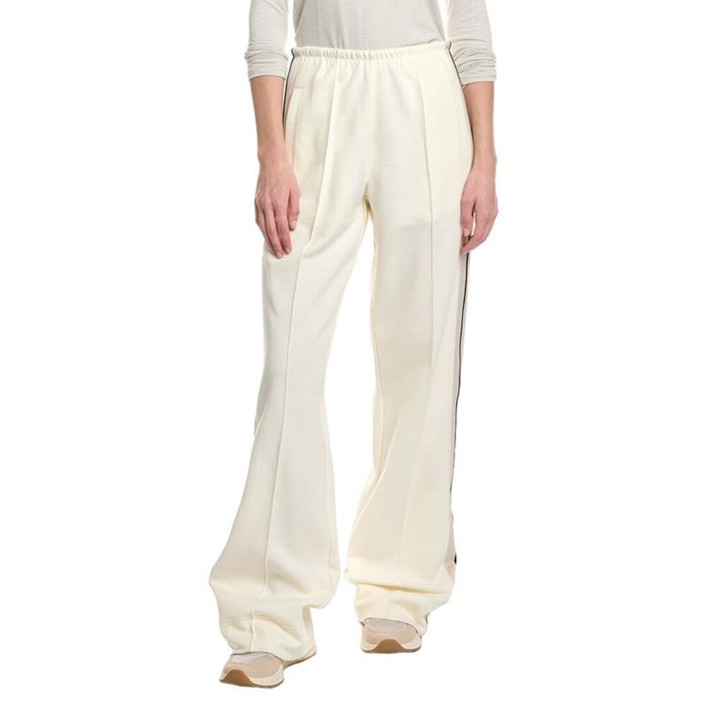 Palm Angels Womens  Contrast Pant, White